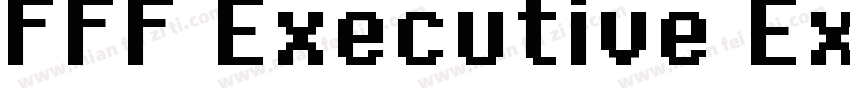 FFF Executive Extend字体转换